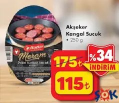 AKŞEKER KANGAL SUCUK 250 G